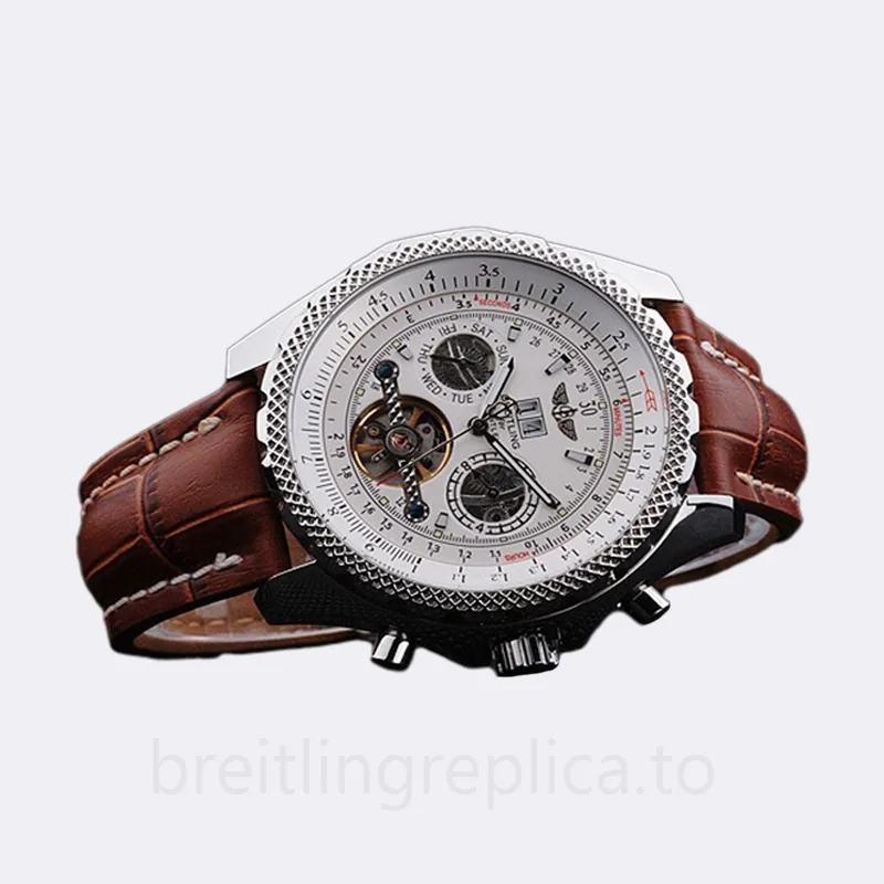 Breitling Bentley Men's BentleyWSL-001 46mm Automatic White Dial
