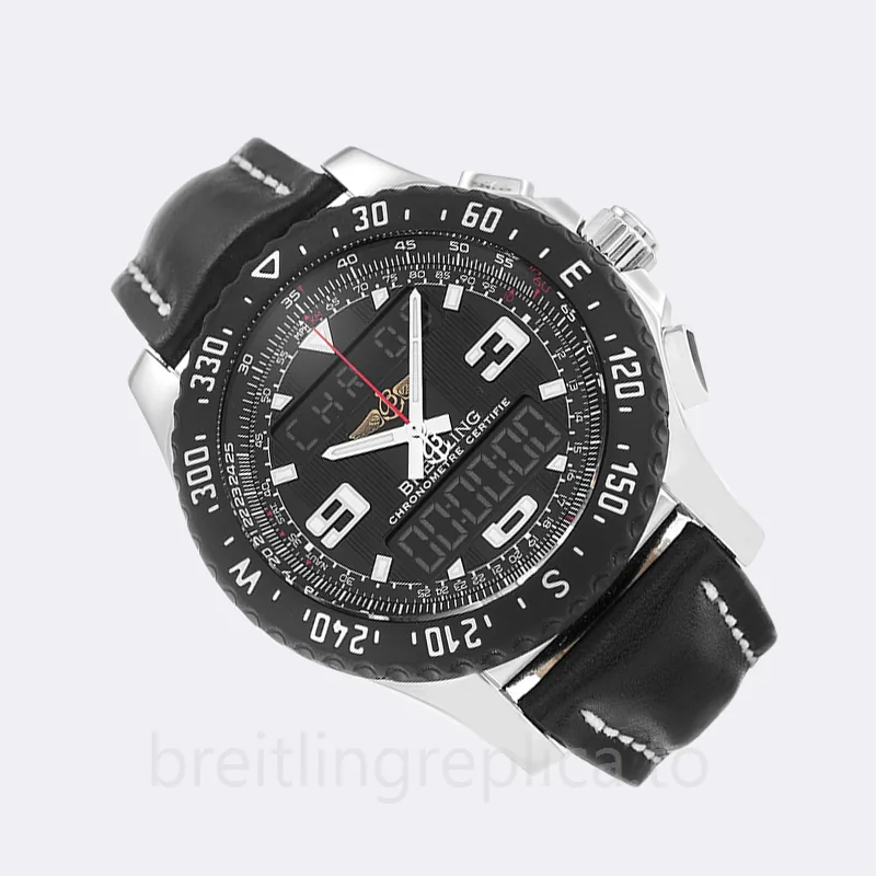 Breitling Airwolf Raven Men's 46mm A78364 Quartz
