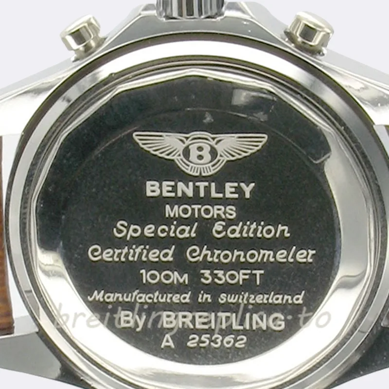 Breitling Bentley Motors Tourbillon RSH-BRT-9487 Men's 46mm Stainless Steel White Dial