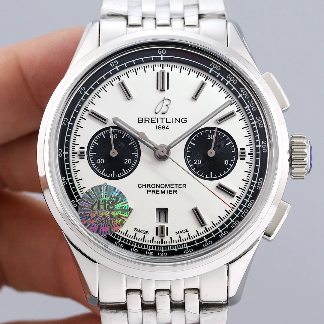 AAA Breitling Premier AB0118221G1A1 Replica Men’s 42mm Watch – Stainless Steel Case & Bracelet