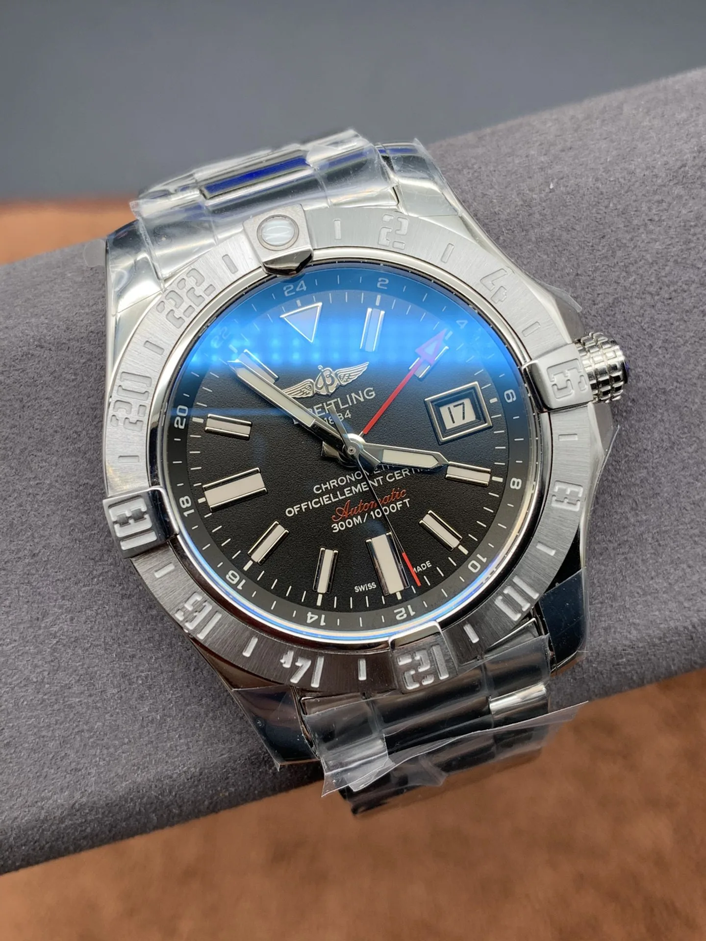 AAA Breitling Avenger II A3239011/BC35-170A Replica – Best Swiss Fake Watch with Black Dial, Stainless Steel Case