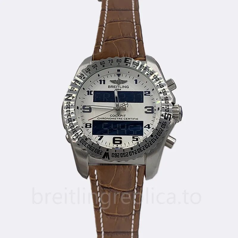 Breitling Professional Men's EB5010-002 46mm White Dial