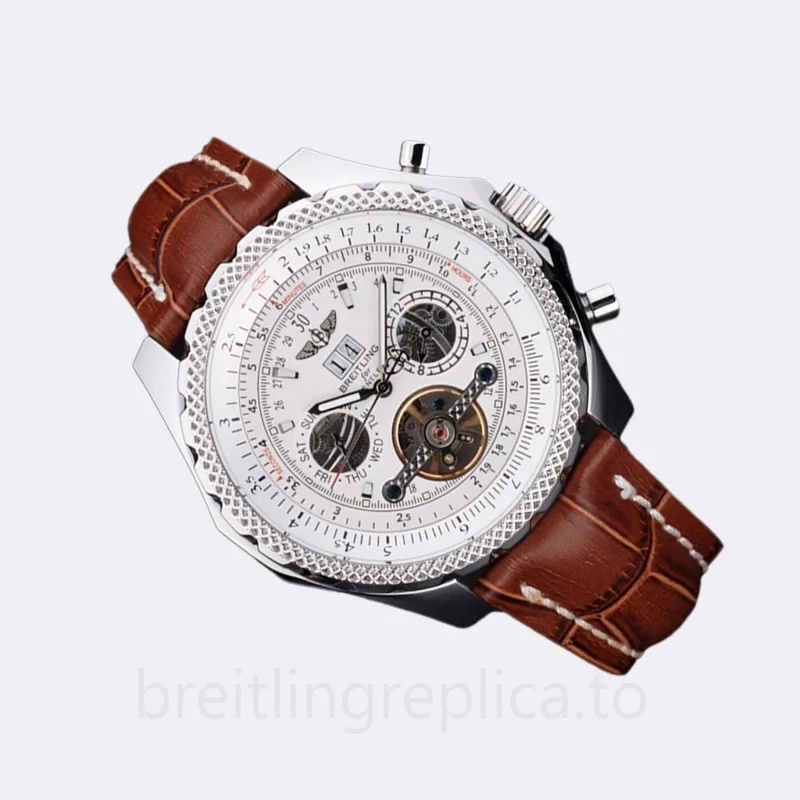 Breitling Bentley Men's BentleyWSL-001 46mm Automatic White Dial