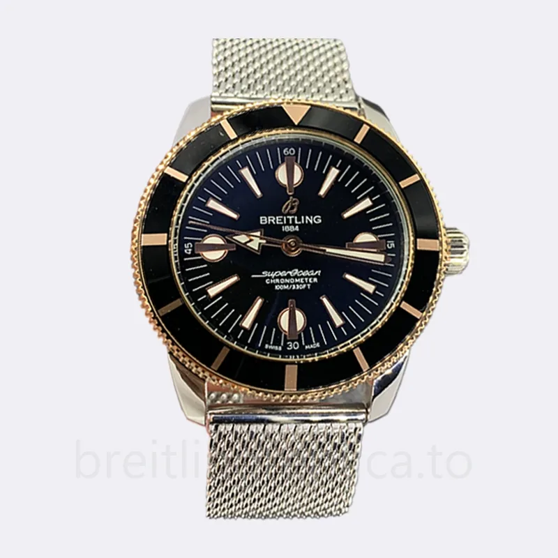 Breitling Superocean Heritage U10370121B1A1 Men's 46mm Silver-tone Stainless Steel