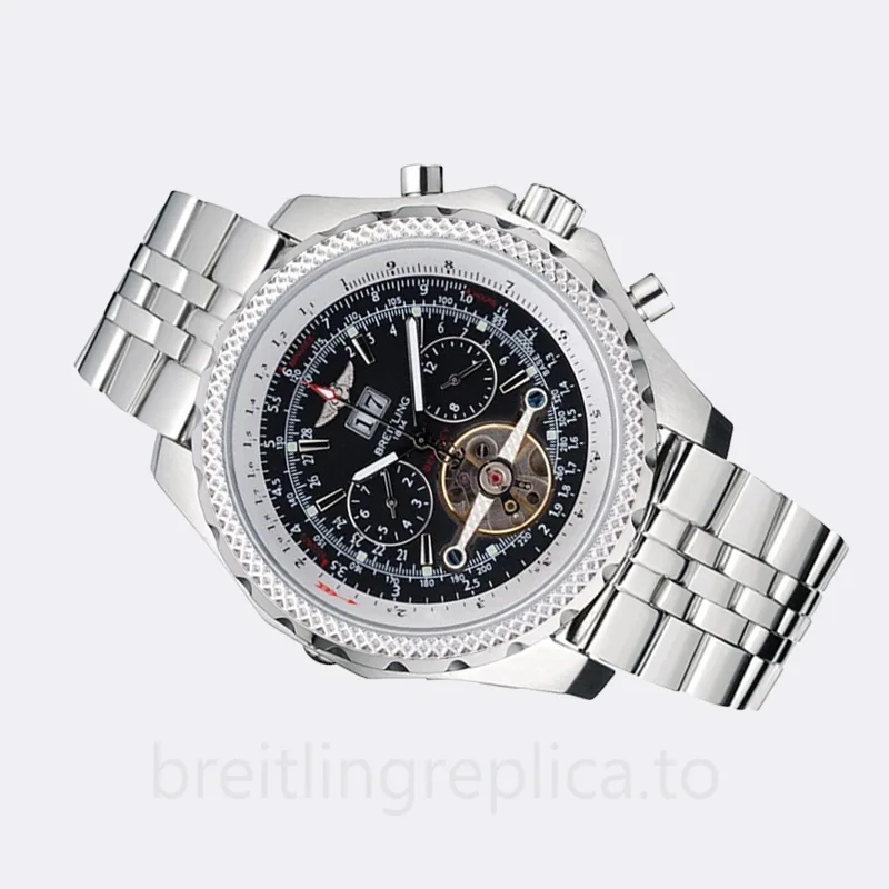 Breitling Bentley 46mm Men's BentleyBKSL-002 Black Dial