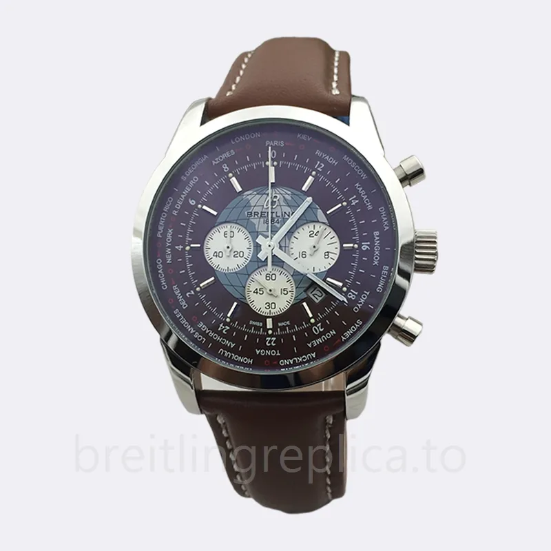 Breitling Transocean Men's AB0510U4 46mm Stainless Steel
