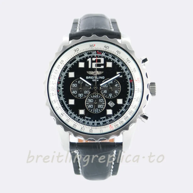 Breitling Navitimer Men's 46mm NavitimerBK010 Stainless Steel Black Dial
