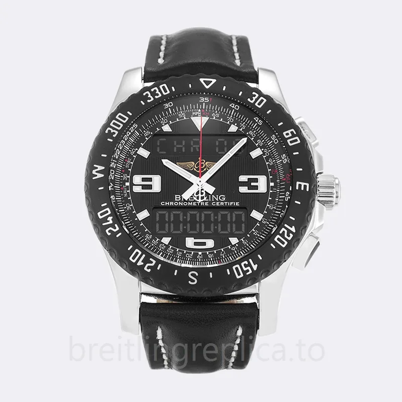 Breitling Airwolf Raven Men's 46mm A78364 Quartz