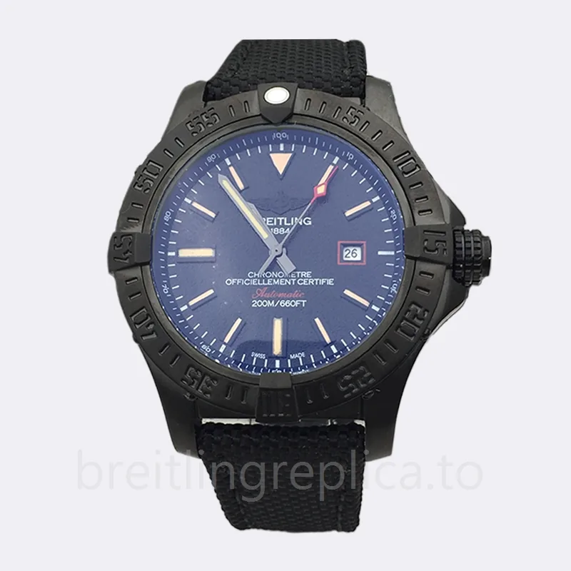 Breitling Avenger 46mm Men's V17311101B1W1 Black-tone Stainless Steel