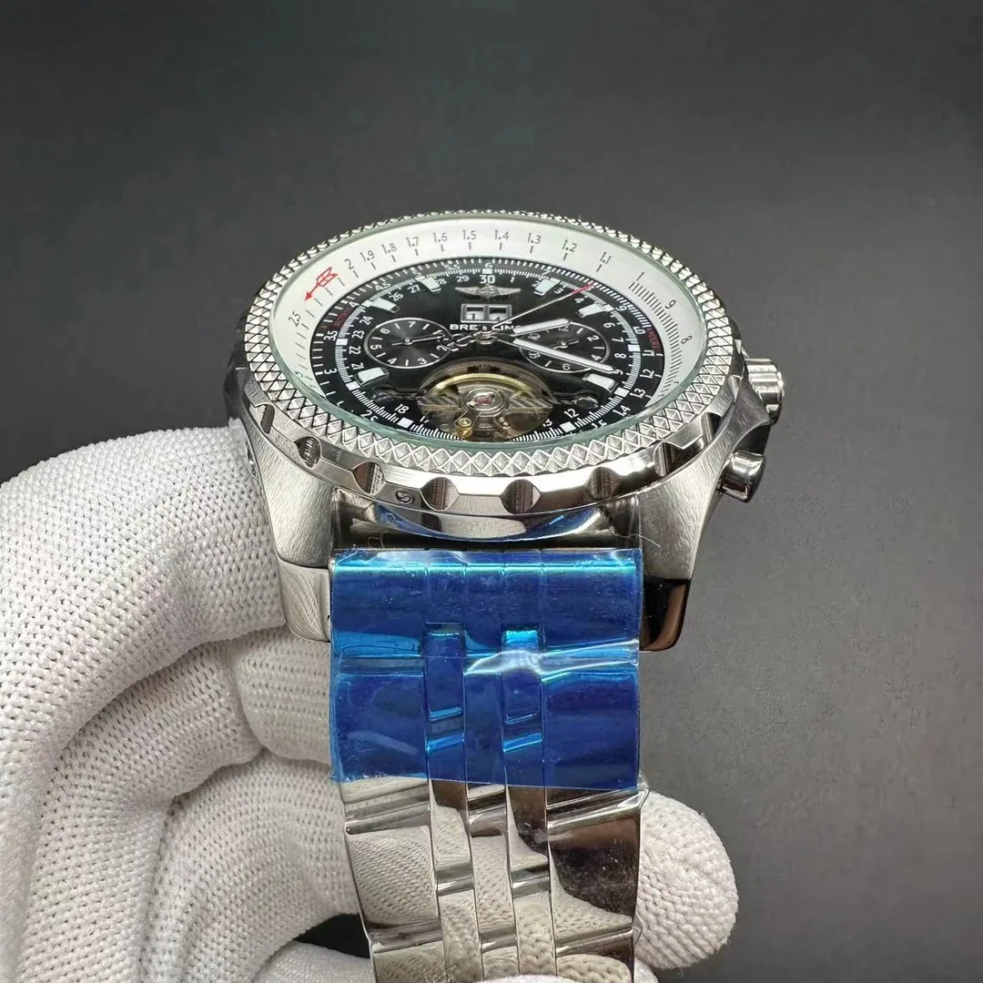 Swiss Breitling Bentley A25363 Replica Watch – 47mm Steel Case, Black Dial, Top Quality Craftsmanship