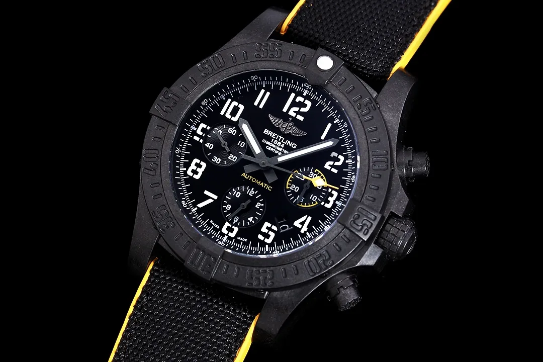 Breitling Avenger Hurricane XB1210E4/BE89/257S Replica 50mm  Watch, Swiss Movement, Black Dial, Men's Luxury Sport Timepiece
