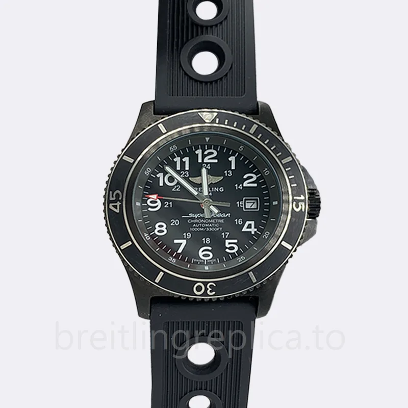 Breitling Superocean 46mm A17392D7 Men's Automatic Black-tone