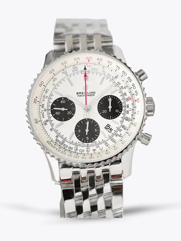 AAA Replica Breitling Navitimer B01 AB0121211G1A1 43mm Chronograph | High-Quality Men's Watch with Stainless Steel Case