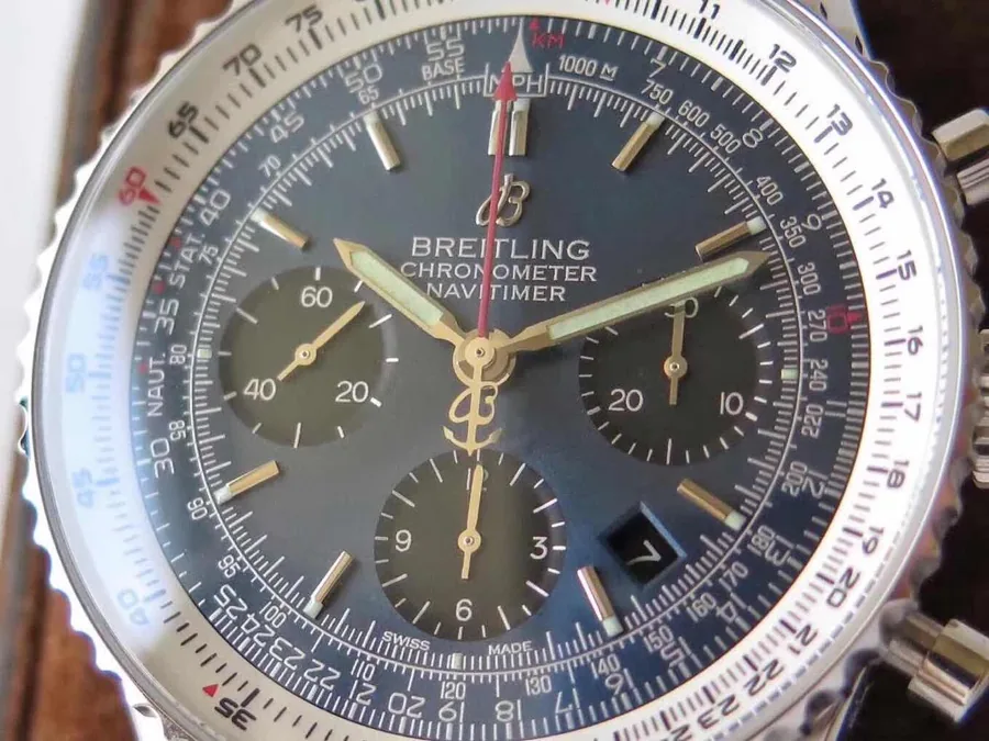 Luxury Breitling Navitimer AB0120 Replica 43mm Men’s Watch For Men With Blue Dial