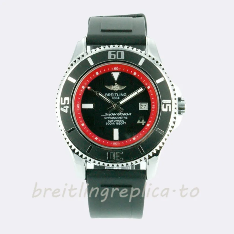 Breitling Superocean Men's SuperoceanBK008 46mm Stainless Steel Black Dial
