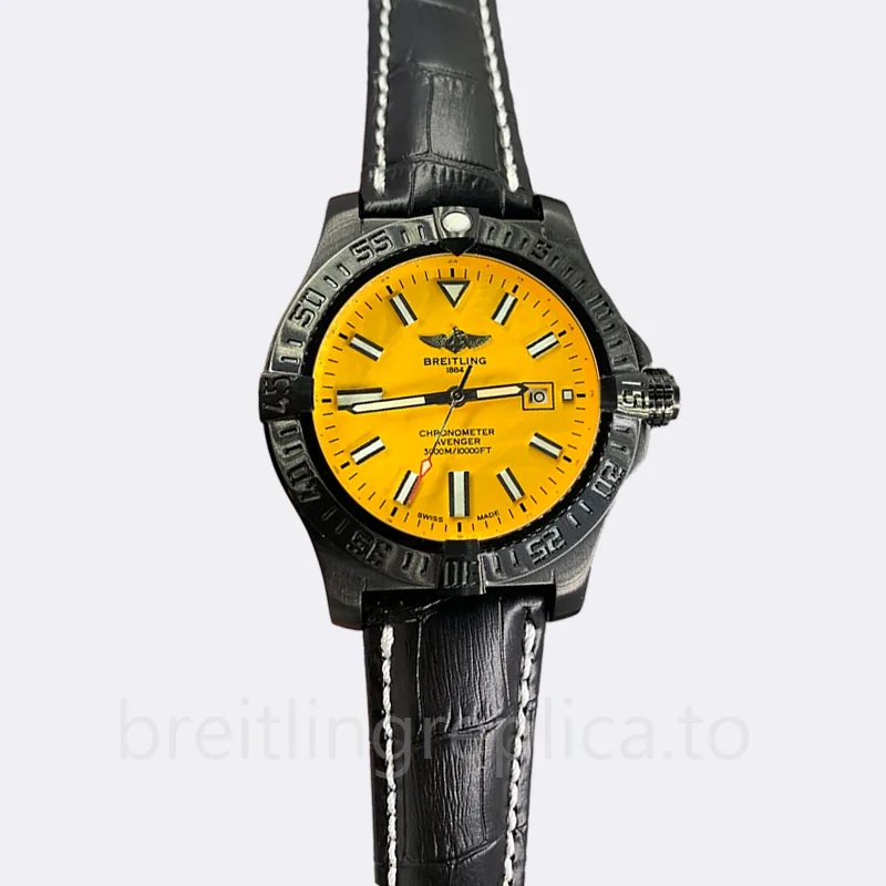 Breitling Avenger Men's 46mm M17331E2 Black-tone