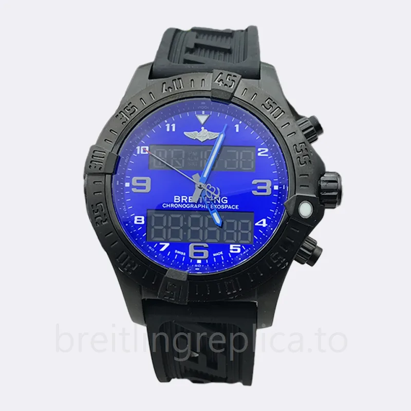 Breitling Exospace 46mm Men's ExospaceB55-008 Black-tone Quartz