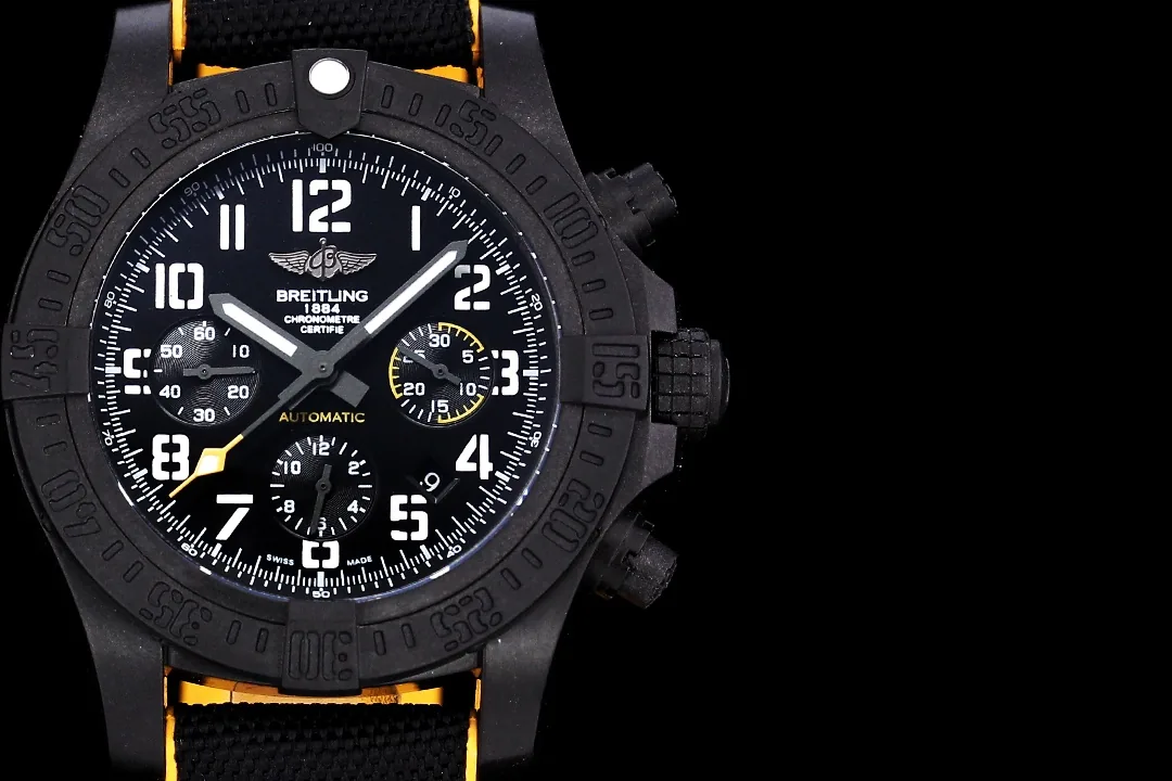 Breitling Avenger Hurricane XB1210E4/BE89/257S Replica 50mm  Watch, Swiss Movement, Black Dial, Men's Luxury Sport Timepiece