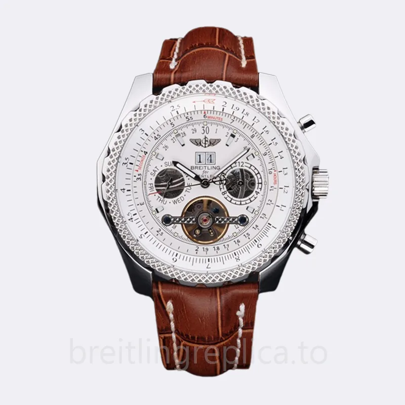 Breitling Bentley Men's BentleyWSL-001 46mm Automatic White Dial