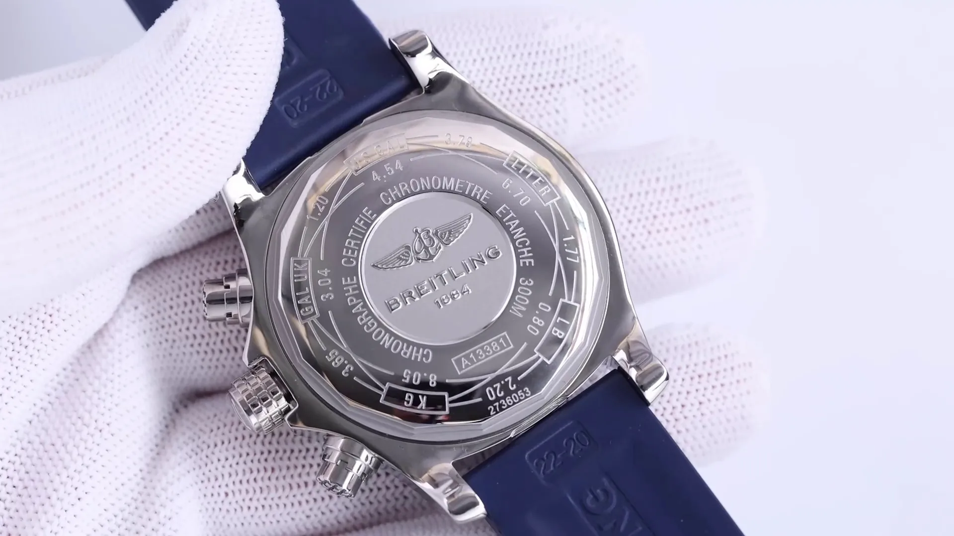 AAA Replica Breitling Avenger II A1338111.C870.158S.A20S.1 Chronograph 43mm Blue Dial Men's Watch - Swiss Movement