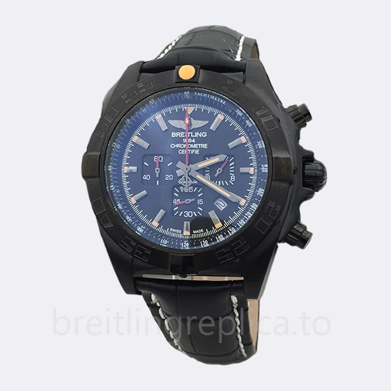 Breitling Chronomat Men's 46mm MB0111C3 Black Dial