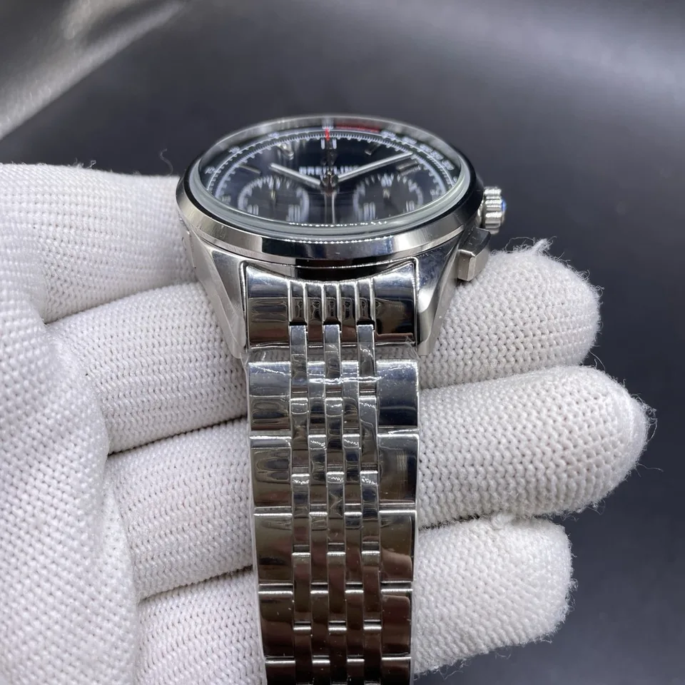 AAA Replica Breitling Premier B01 AB0118 Watch – 42mm Blue Dial, Swiss Movement, Elegant Stainless Steel Build