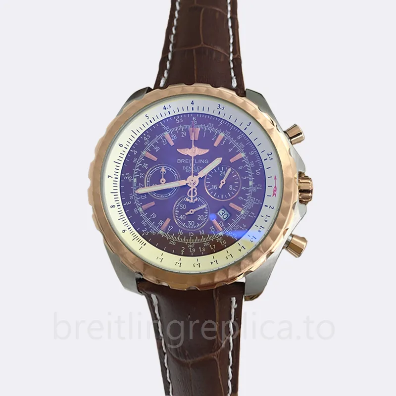 Breitling Bentley Men's A25363-004 46mm Quartz Brown Dial