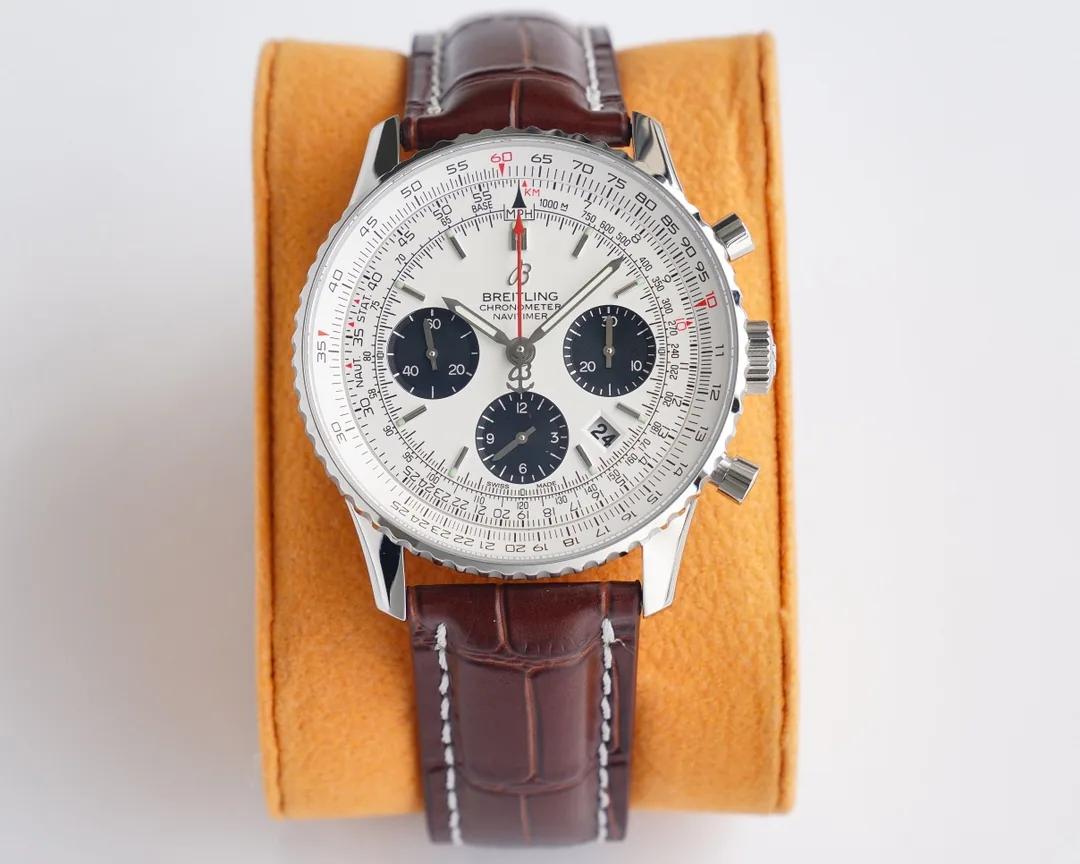 AAA Breitling Navitimer AB0121211G1P2 Replica – Swiss Men's 43mm Chronograph Watch with Sapphire Crystal