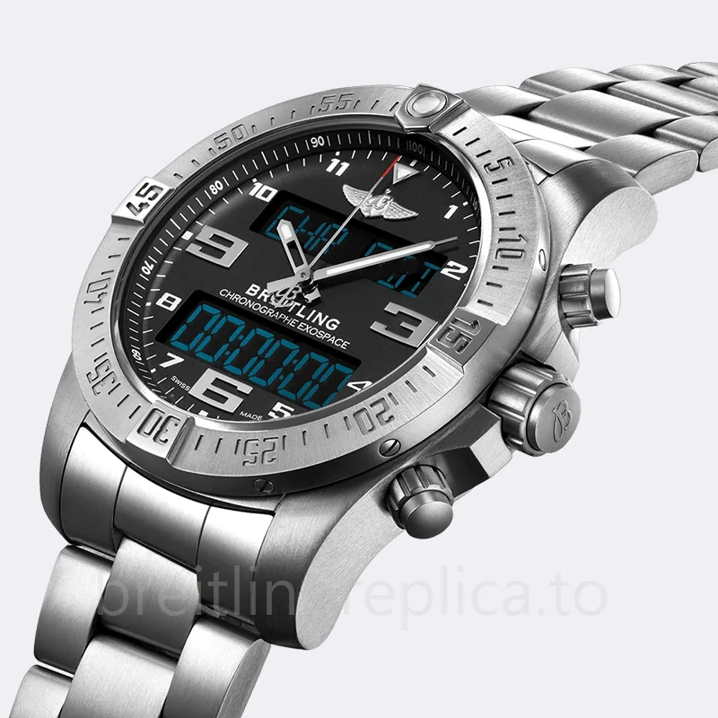 Breitling Exospace EB5510H21B1E1-001 Men's 46mm Stainless Steel Silver-tone