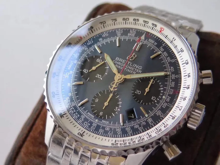 Luxury Breitling Navitimer AB0120 Replica 43mm Men’s Watch For Men With Blue Dial