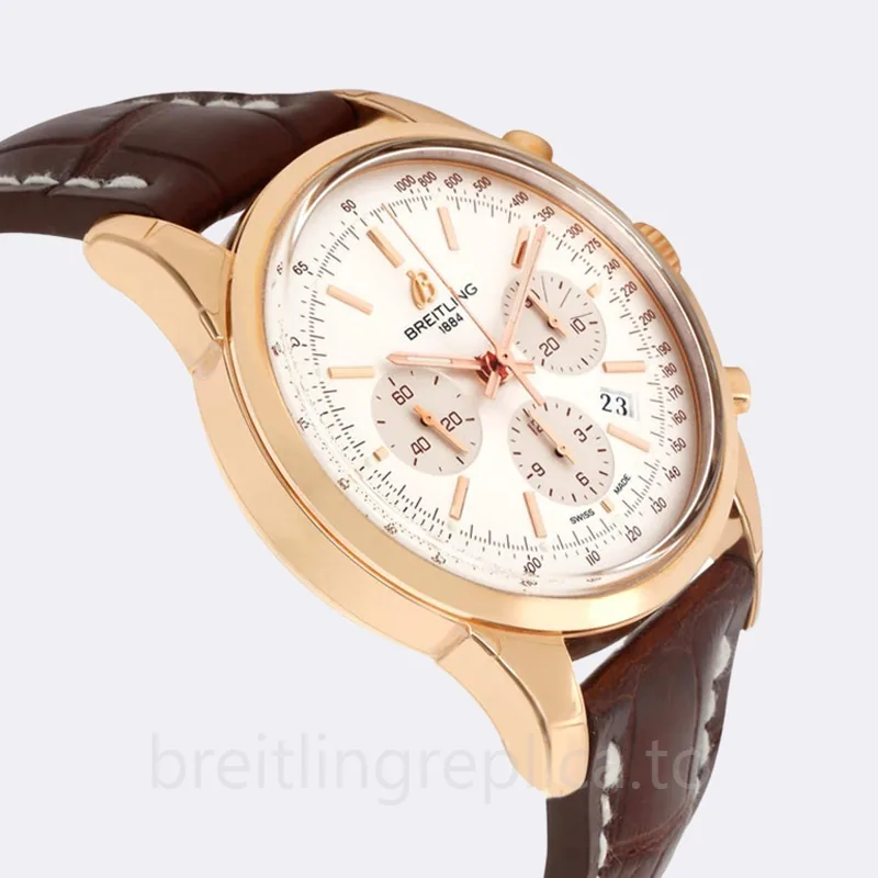 Breitling Transocean Chronograph 43mm RB0152 Men's Watch