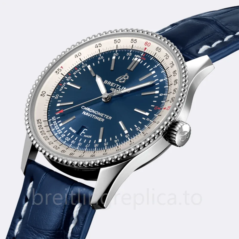 Breitling Navitimer A17326211C1P3 Men's 46mm Blue Dial Automatic