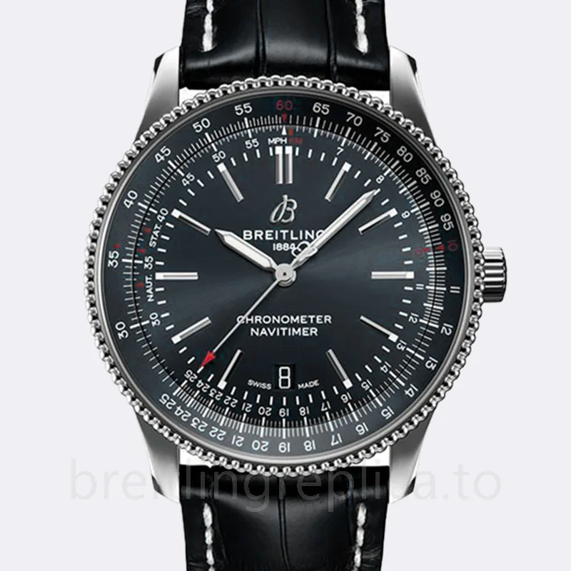 Breitling Navitimer Men's A17326161C1P4 46mm Silver-tone