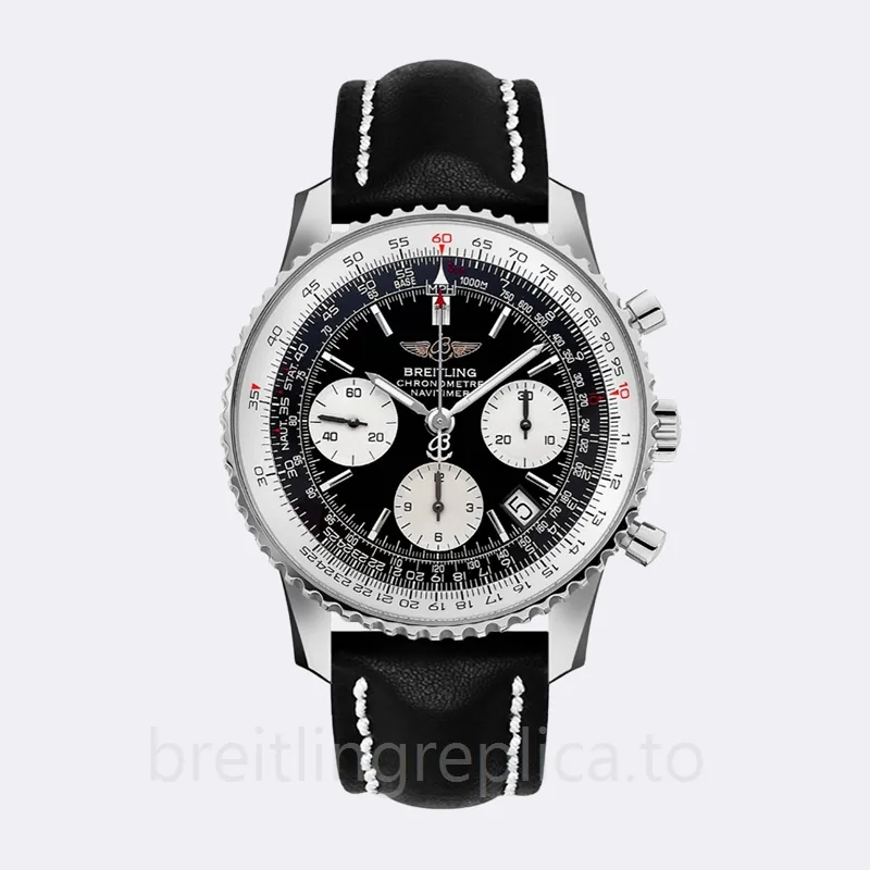 Breitling Navitimer A2332212.B635 43mm Men's Leather Strap