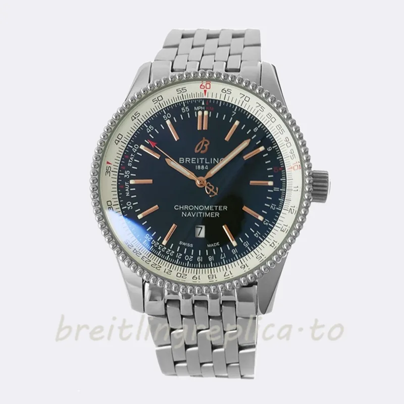 Breitling Navitimer Men's A17326-M 41mm Silver-tone