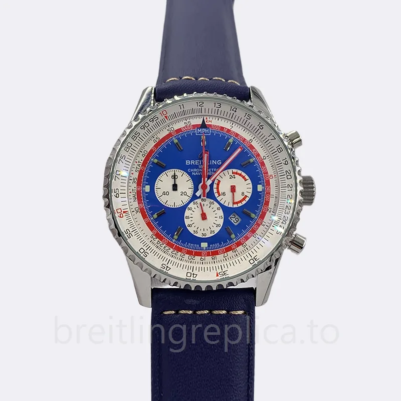 Breitling Navitimer Men's 46mm AB01212B1C1X2 Blue Dial Stainless Steel