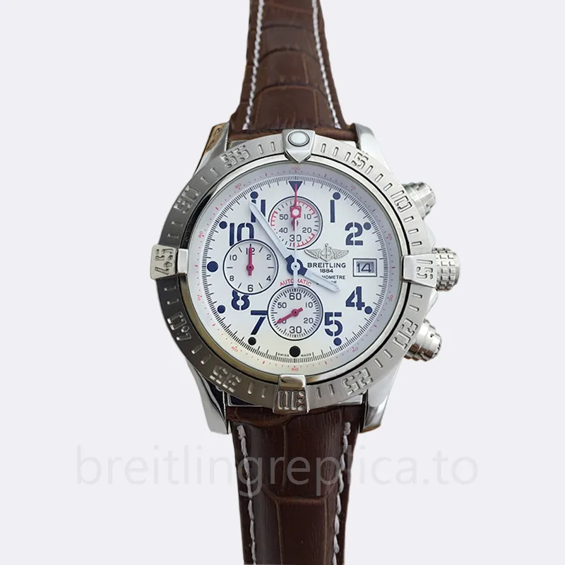 Breitling Avenger 46mm Men's A1337011 Silver-tone