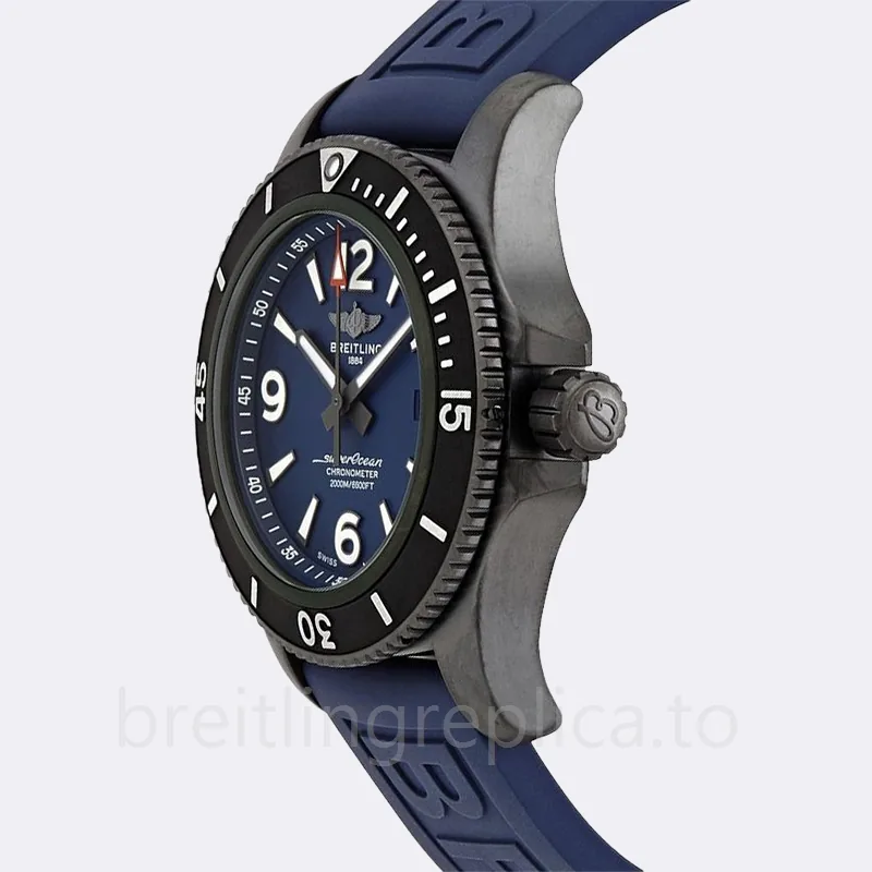 Breitling Superocean M17368D71C1S2 Men's 46mm Blue Dial