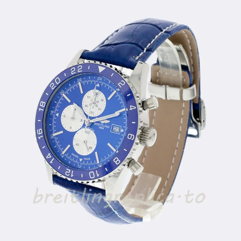Breitling Superocean Men's SuperoceanBL020 46mm Silver-tone Quartz