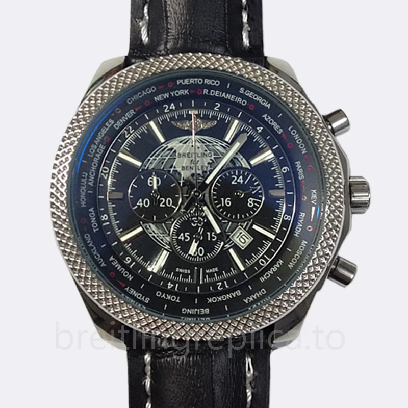 Breitling Bentley 46mm AB0521 Men's Black Dial
