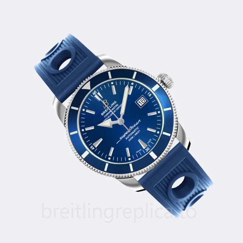 Breitling SuperOcean Heritage Men's A1732116.C832 43mm Blue Dial Blue-tone